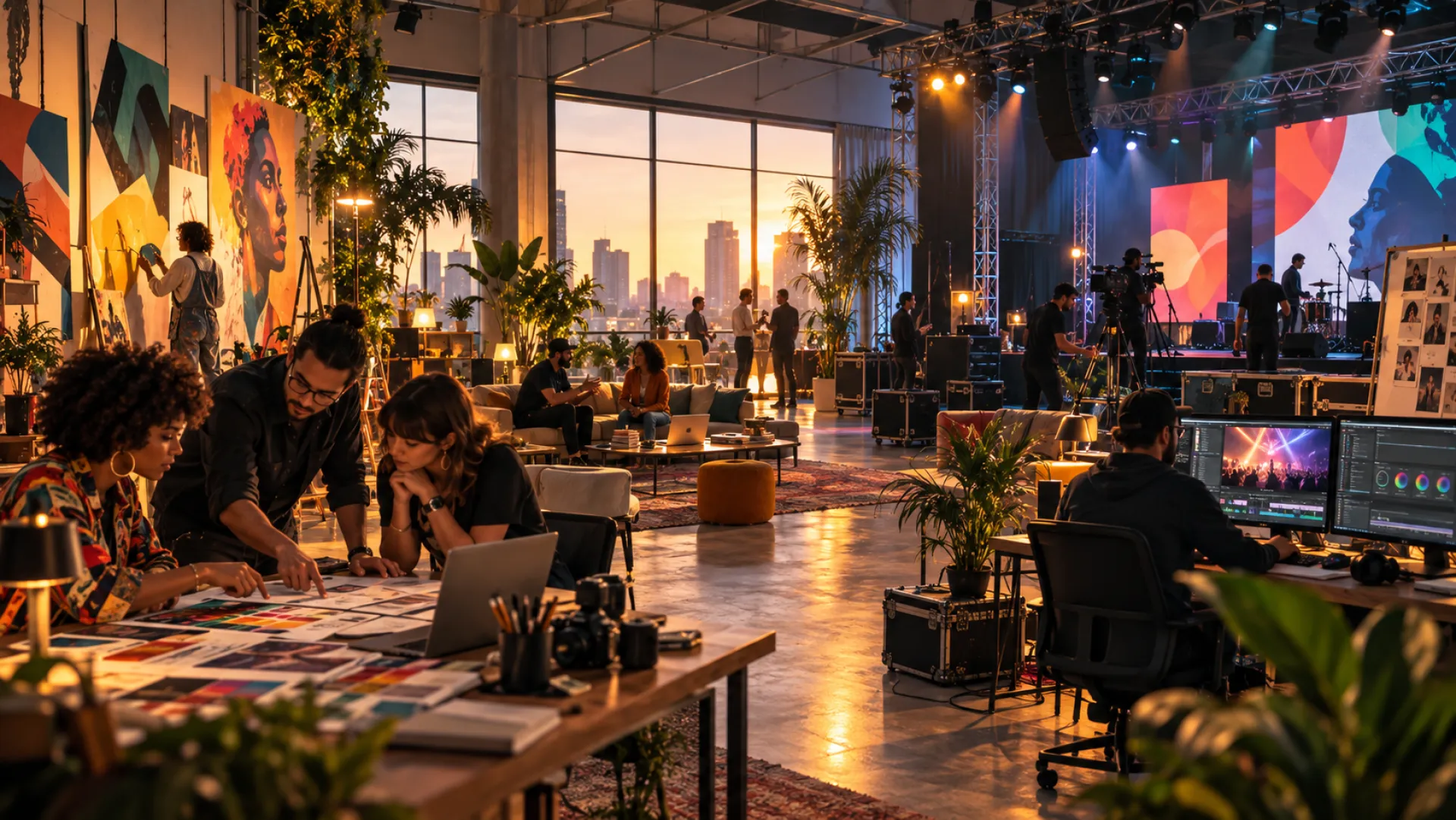 Palco, festa e tradição para todos